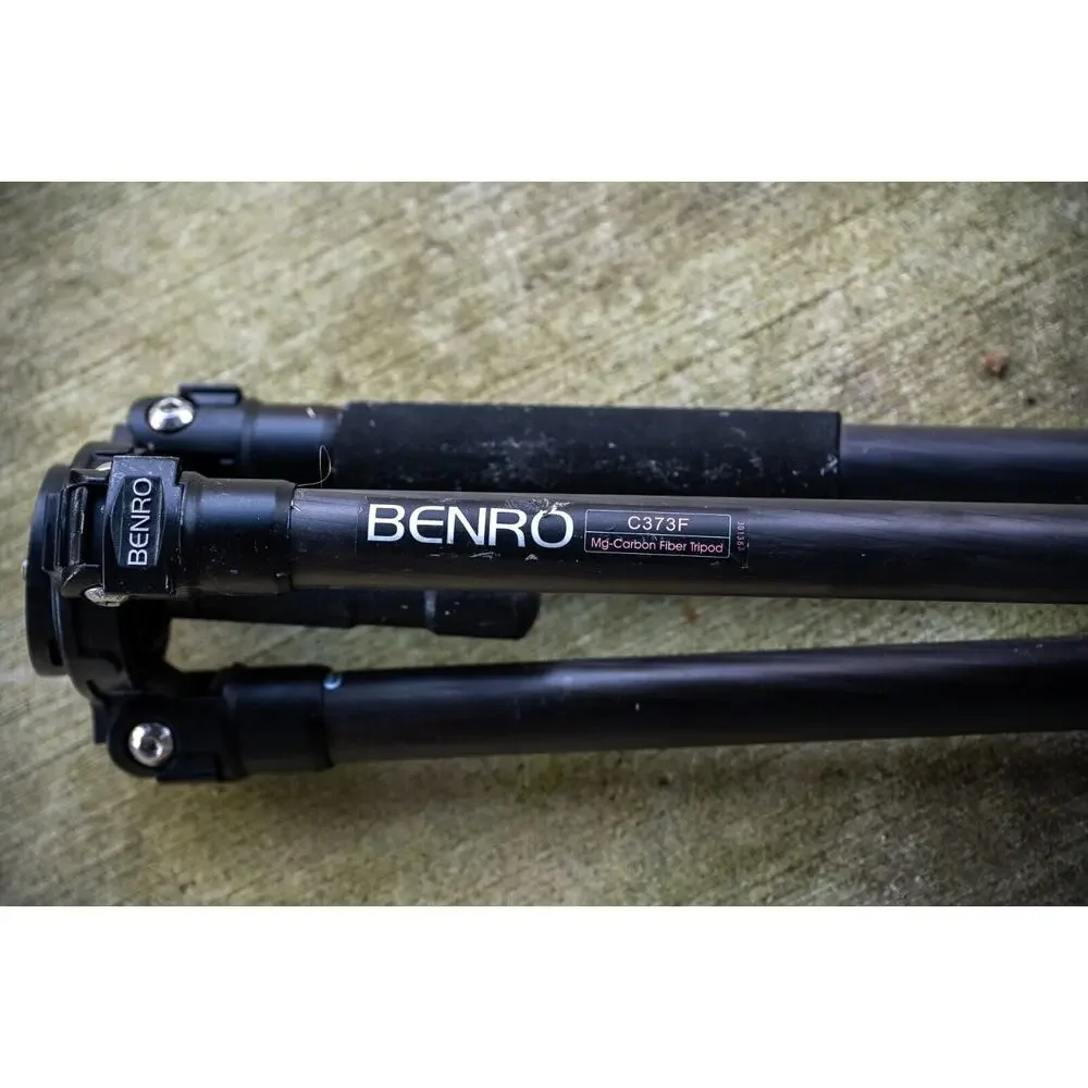 Benro Tripod C373F Carbon Fiber Magnesium 3-section Black W/T Ballhead